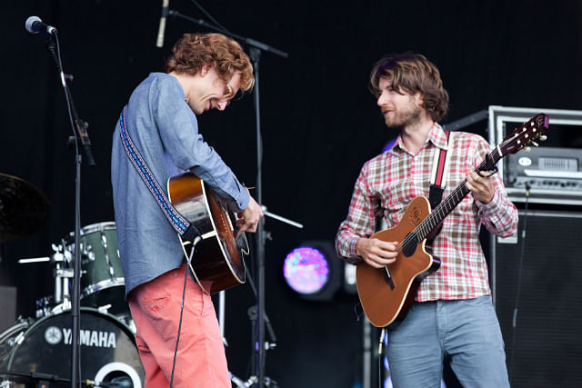 Kings of Convenience at Laneway Festival 2013